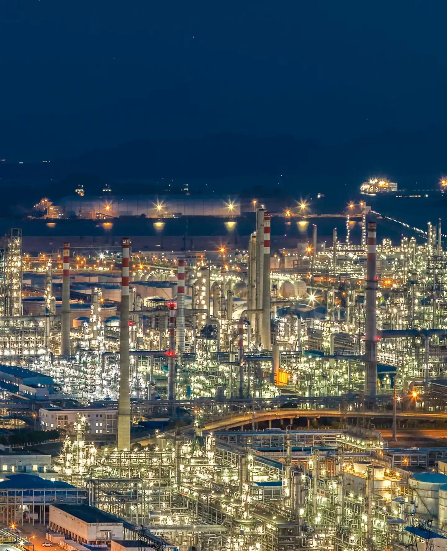Chemical and petrochemical industrial facility