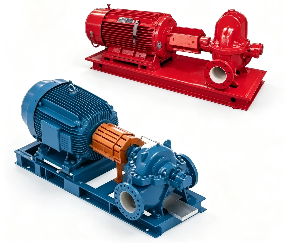Lowara and Bell & Gossett double suction pumps by Xylem for industrial water and infrastructure applications