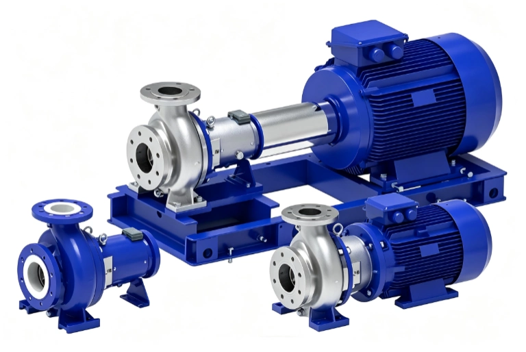 Lowara and Bell & Gossett end suction pumps by Xylem for industrial water and process applications